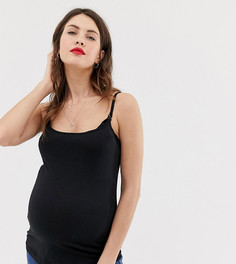 Черная майка для кормящих мам New Look Maternity-Черный