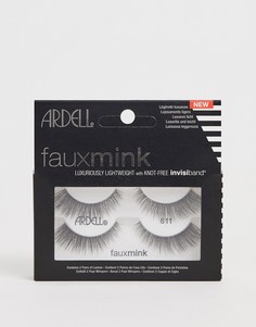 Набор из двух пар накладных ресниц Ardell Faux Mink Lashes 811-Черный