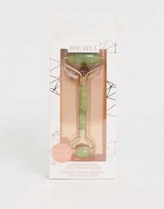 Нефритовый массажер для лица Zoe Ayla-Зеленый