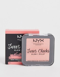 Рассыпчатые румяна NYX Professional Makeup Blush Glow - Day Dream-Красный