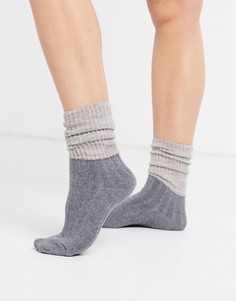 Контрастные носки Jonathan Ason-Серый