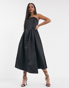 Платье с открытыми плечами Closet-Черный
