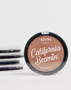 Бронзатор для лица и тела NYX Professional Makeup California Beamin - Free Spirit-Коричневый
