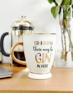 Кружка Sass & Belle shhhh gin-Мульти