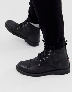 Черные ботинки на шнуровке Levis Track-Черный Levis®