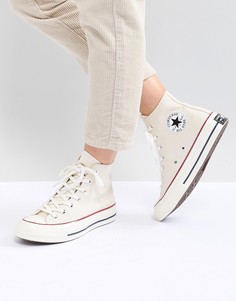 Высокие кроссовки кремового цвета Converse Chuck 70-Кремовый