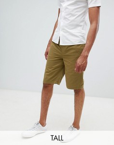 Шорты с эластичным поясом D-Struct TALL-Зеленый