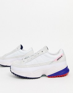 Кроссовки белого/фиолетового цвета adidas Originals Kiellor-Белый
