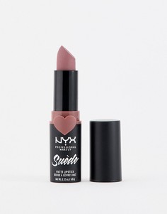 Матовые губные помады NYX Professional Makeup Suede (Lavender and Lace)-Розовый