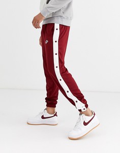 Красные джоггеры с кнопками Nike - Heritage-Красный