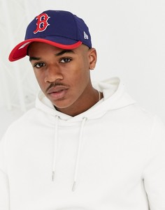 Темно-синяя кепка New Era 39Thirty Boston Red Sox-Темно-синий