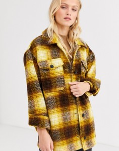 Легкая oversize-куртка в клетку Only-Мульти
