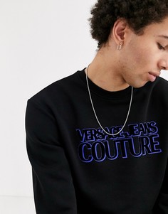 Черный свитшот Versace Jeans Couture