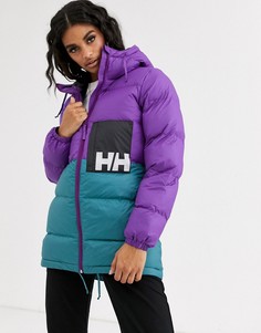 Фиолетовая дутая куртка Helly Hansen-Фиолетовый