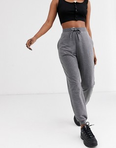 Классические джоггеры со шнурком ASOS DESIGN-Серый