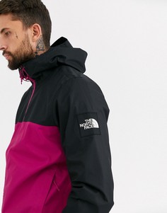 Розово-черная куртка The North Face Mountain Q-Розовый