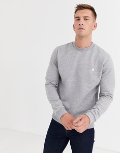 Серый свитшот ASOS DESIGN