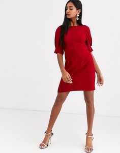 Свободное платье мини ASOS DESIGN-Красный