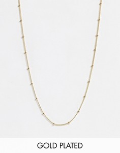 Позолоченное ожерелье Orelia-Золотой