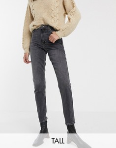Черные джинсы в винтажном стиле Topshop Tall-Черный