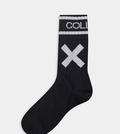 Черные носки COLLUSION Unisex-Черный