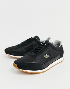 Черные кроссовки Lacoste Partner-Черный