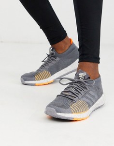 Серые кроссовки adidas performance pulse boost-Серый