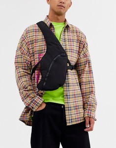 Черная сумка через плечо ASOS DESIGN-Черный