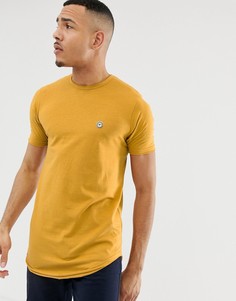 Длинная футболка с необработанным краем Le Breve Tall-Желтый