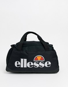 Черная маленькая сумка со светоотражающим логотипом ellesse-Черный