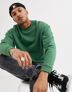 Зеленый oversize-свитшот ASOS DESIGN