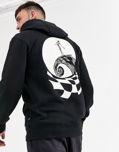 Черное худи с принтом Vans x Disney-Черный