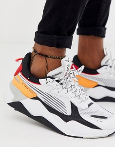 Черный браслет на ногу с золотистой отделкой ASOS DESIGN