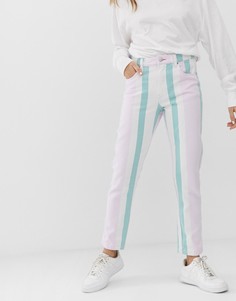 Джинсы колор блок в винтажном стиле Tommy Jeans-Мульти