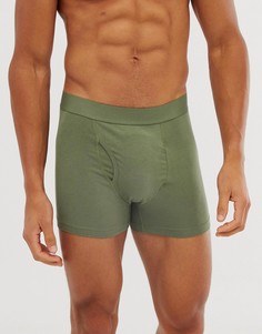 Боксеры-брифы цвета хаки Weekday Johnny-Зеленый