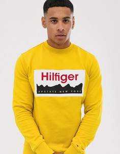 Свитшот с логотипом Tommy Hilfiger-Желтый