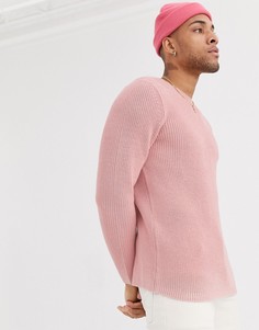 Розовый джемпер Bershka