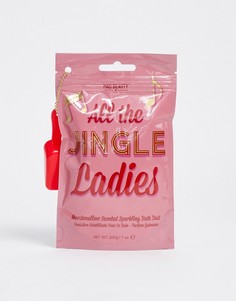 Блестящий порошок для ванны с ароматом маршмеллоу Jingle Ladies-Бесцветный Beauty Extras