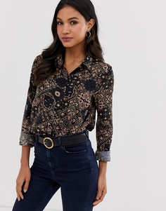 Рубашка с принтом Vila-Мульти