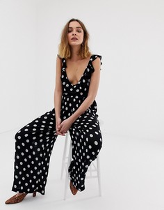Комбинезон в горошек Vero Moda-Мульти