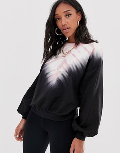 Свитшот с принтом тай-дай ASOS DESIGN-Мульти