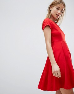 Короткое приталенное платье Louche-Красный