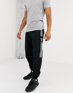 Черные спортивные брюки с логотипом adidas Originals-Черный