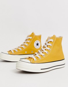 Желтые высокие кеды Converse - Chuck 70 (Sunflower)-Желтый