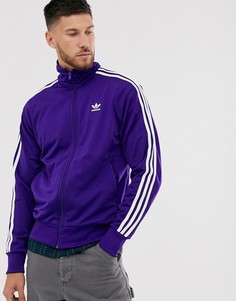Фиолетовая спортивная куртка adidas Originals - firebird-Фиолетовый
