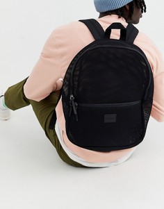 Черный сетчатый рюкзак ASOS DESIGN