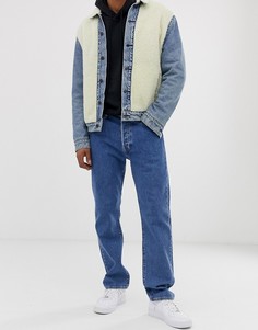 Выбеленные прямые джинсы с классической талией Levis 501 93 - basil flat-Синий Levis®