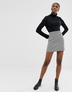 Мини-юбка в ломаную клетку ASOS DESIGN ultimate-Мульти