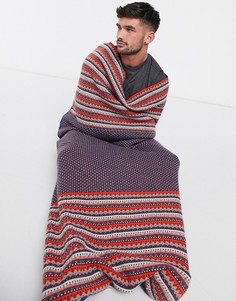 Шарф с традиционным узором Фэйр-Айл ASOS DESIGN-Мульти