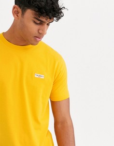 Желтая футболка с логотипом Nudie Jeans Co - Daniel-Желтый